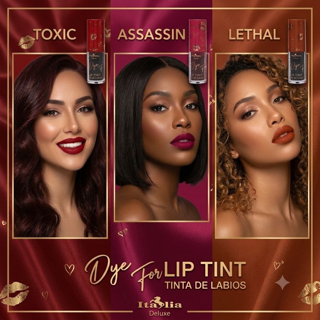 TINTA DE LABIOS DE LARGA DURACION TO DYE FOR ITALIA DELUXE 4ML