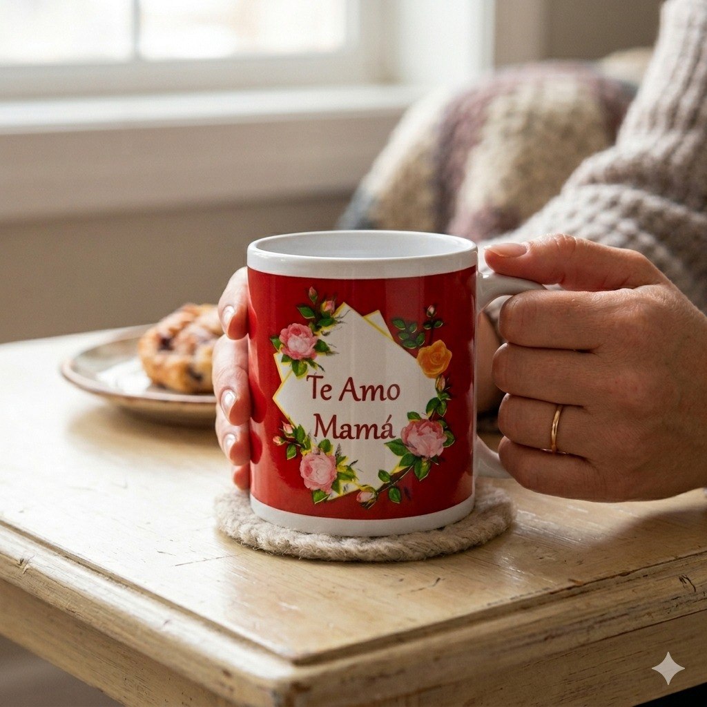 TAZA DE REGALO DE CERAMICA DE DIA DE LAS MADRES