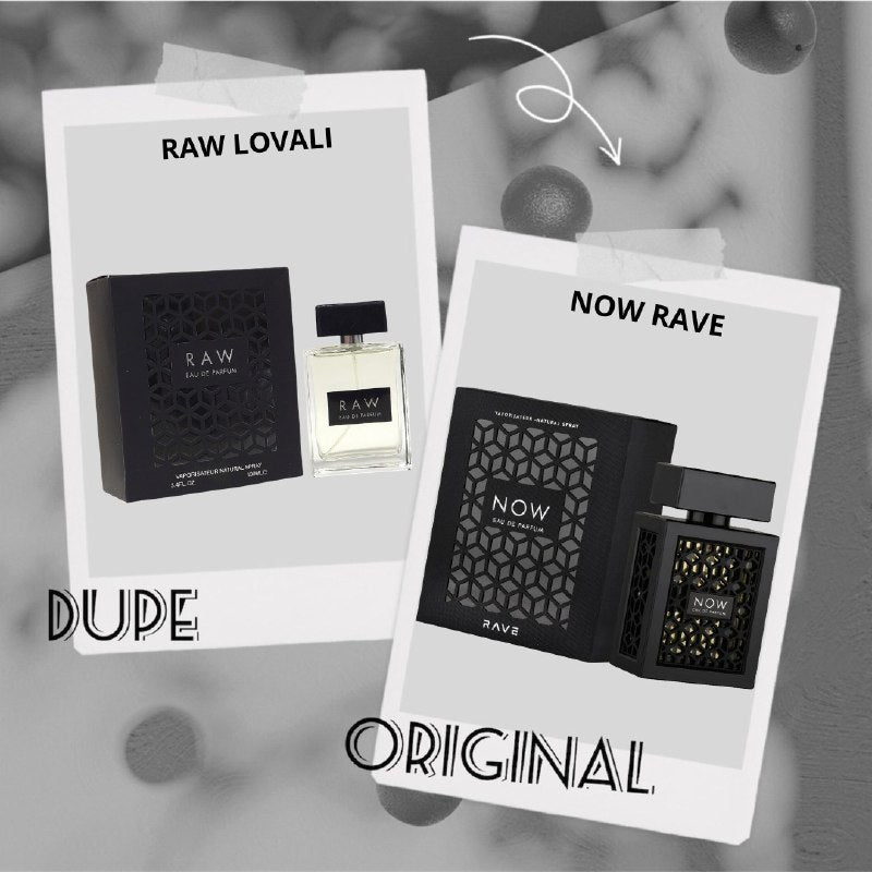 RAW LOVALI EDP 100ML (H) (AROMA SIMILAR RAVE NOW)
