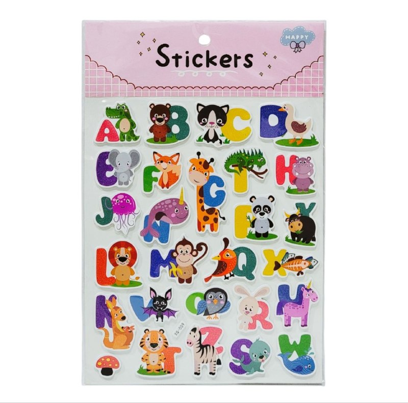 STICKERS DE DECORACION Y ESTIMULACION DE APRENDIZAJE PARA NIÑOS