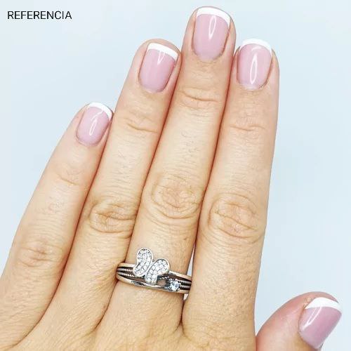 PANI602 FORMA MARIPOSA PLATA 9.25