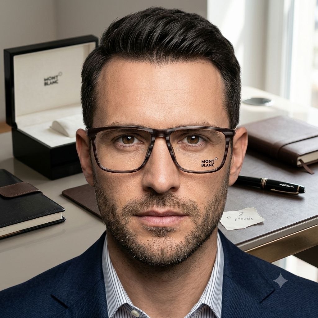 LENTES ORIGINALES PARA GRADUAR PARA CABALLERO MONT BLANC
