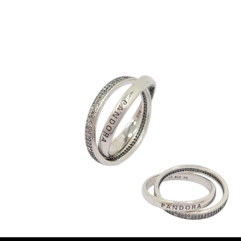 PANI1094 FORMA PANDORA DOBLE PLATA 9.25