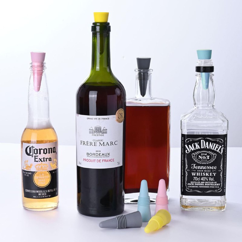 TAPADERAS, TAPONES PARA VINO, SELLAN HERMETICAMENTE LA BOTELLA, PRESEVA EL SABOR, A PRUEBA DE FUGAS WINE STOPPERS