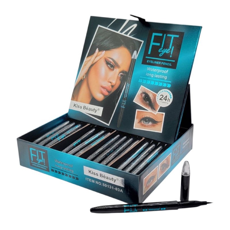 DELINEADOR LAPIZ OJOS DUPE MAYBELLINE FITME DELINEADOR DE OJOS KISS BEAUTY