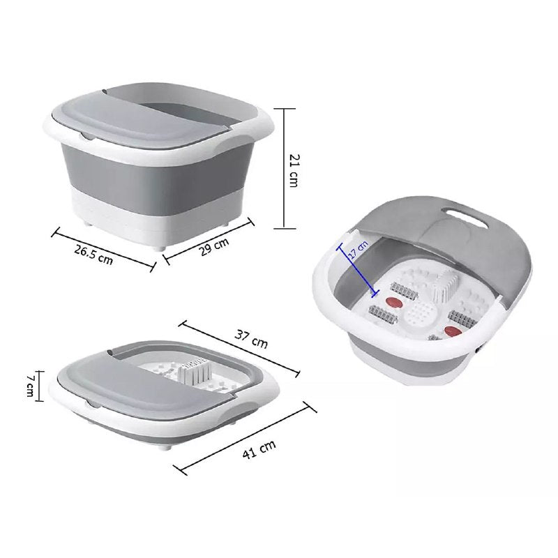 PAILA DE PEDICURE PEDICURA ELECTRICA DE BAÑO DE PIES, PLEGABLE AUTOMATICA, FOLDING FOOT BATH SQ-806