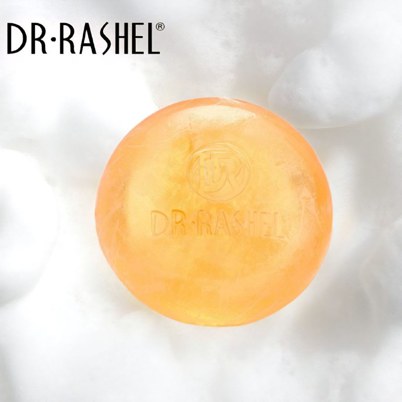 JABON FACIAL EN BARRA CON VITAMINA C DE EFECTO ILUMINADOR ANTIEDAD DR RASHEL 100G