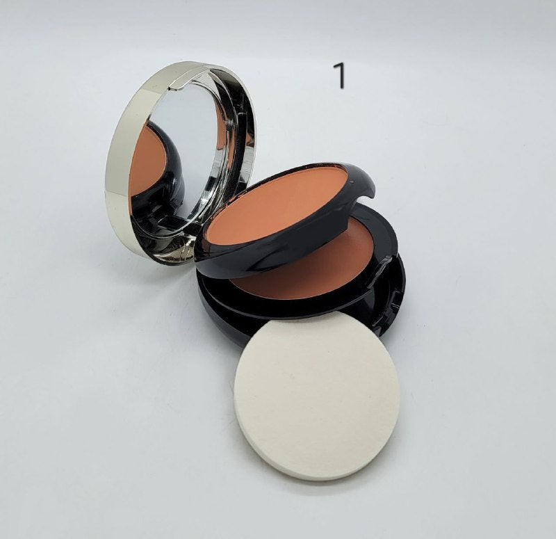 POLVO COMPACTO DOBLE 3 TONOS DUPE POLVOS MAC MAC GIRLS 30G/ PRECIO EN ROJO ES POR CAJA
