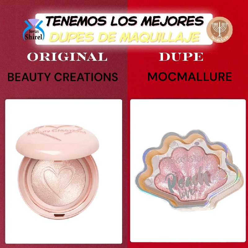 BLUSH EN POLVO COMPACTO MOCALLURE DUPE DE BEAUTY CREATIONS
