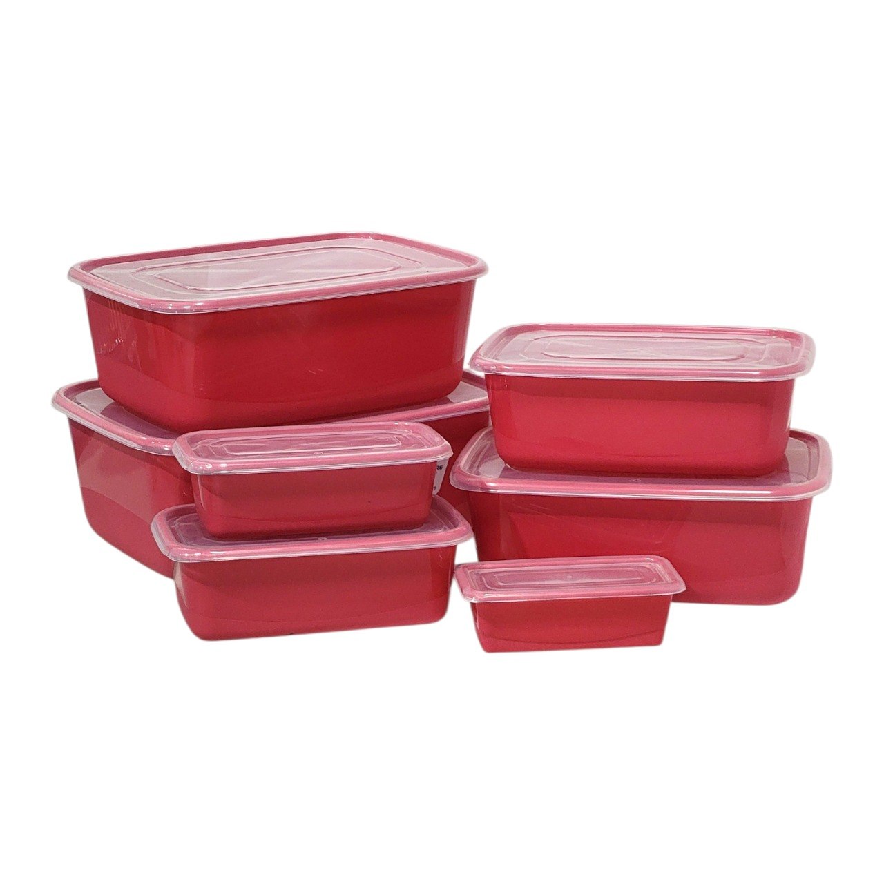 SET DE RECIPIENTES PANAS PARA ALIMENTOS HERMETICOS APILABLES 7PCS PRINCEWARE