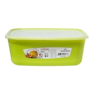 SET DE RECIPIENTES PANAS PARA ALIMENTOS HERMETICOS APILABLES 7PCS PRINCEWARE