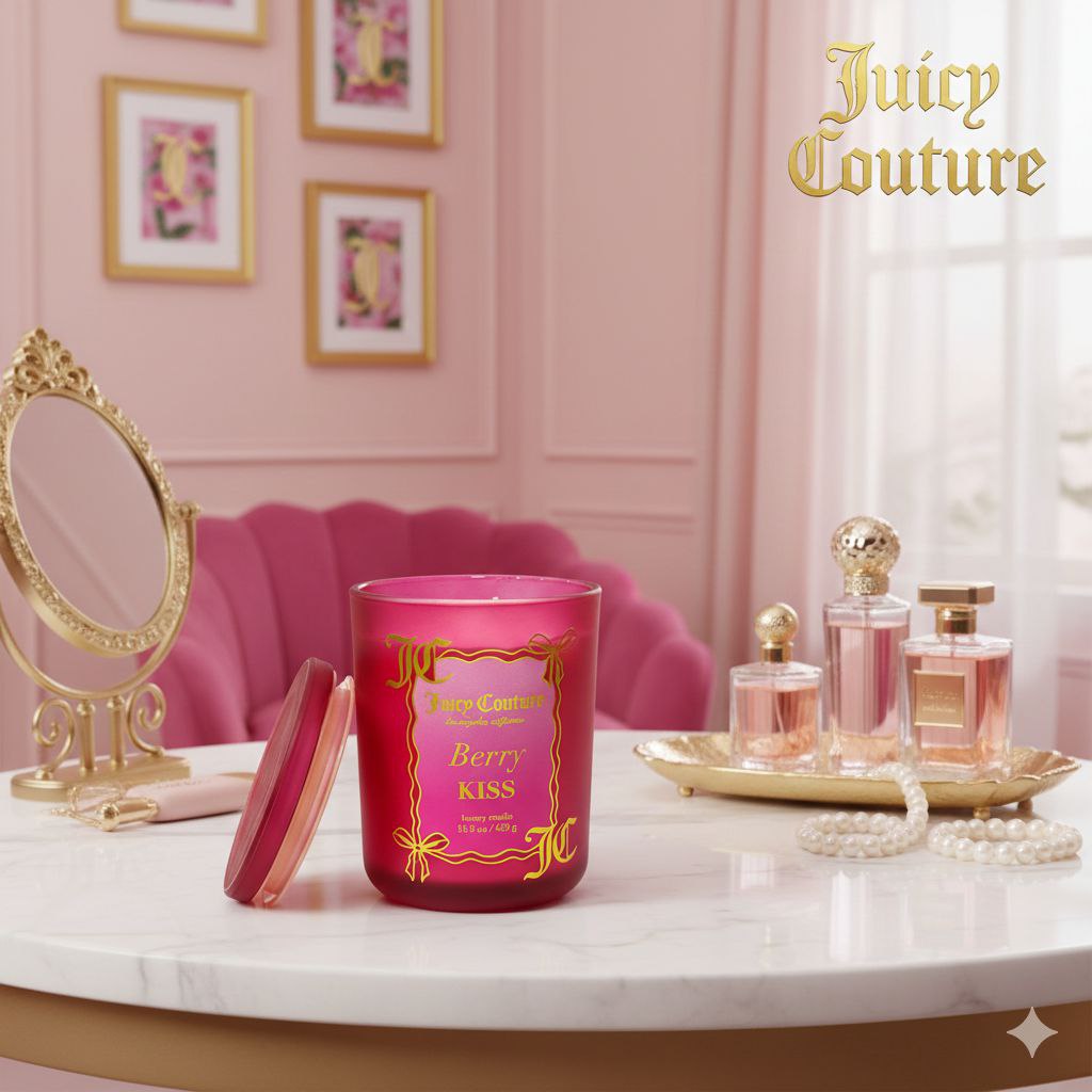 VELA AROMATICA BERRY KISS JUICY COUTURE 439G