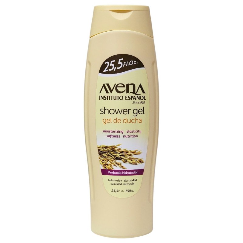GEL DE DUCHA HIDRATANTE DE AVENA HIPOALERGENICO AVENA INSTITUTO ESPAÑOL 750ML