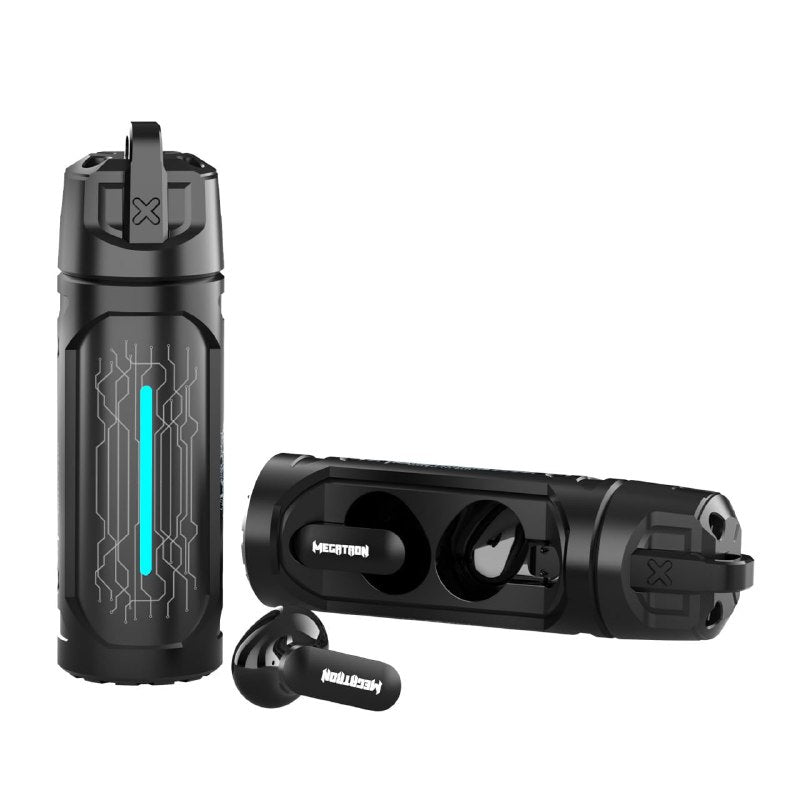 AUDIFONOS AURICULARES ORIGINALES INALAMBRICOS TF-T11, BATERIA ESTUCHE 5H, BATERIA AUDIFONOS 5H, BT V.5.4, DISTANCIA DE 10MTS, COMODO ESTABLE TRANSFORMERS THE LAST KNIGHT MEGATRON