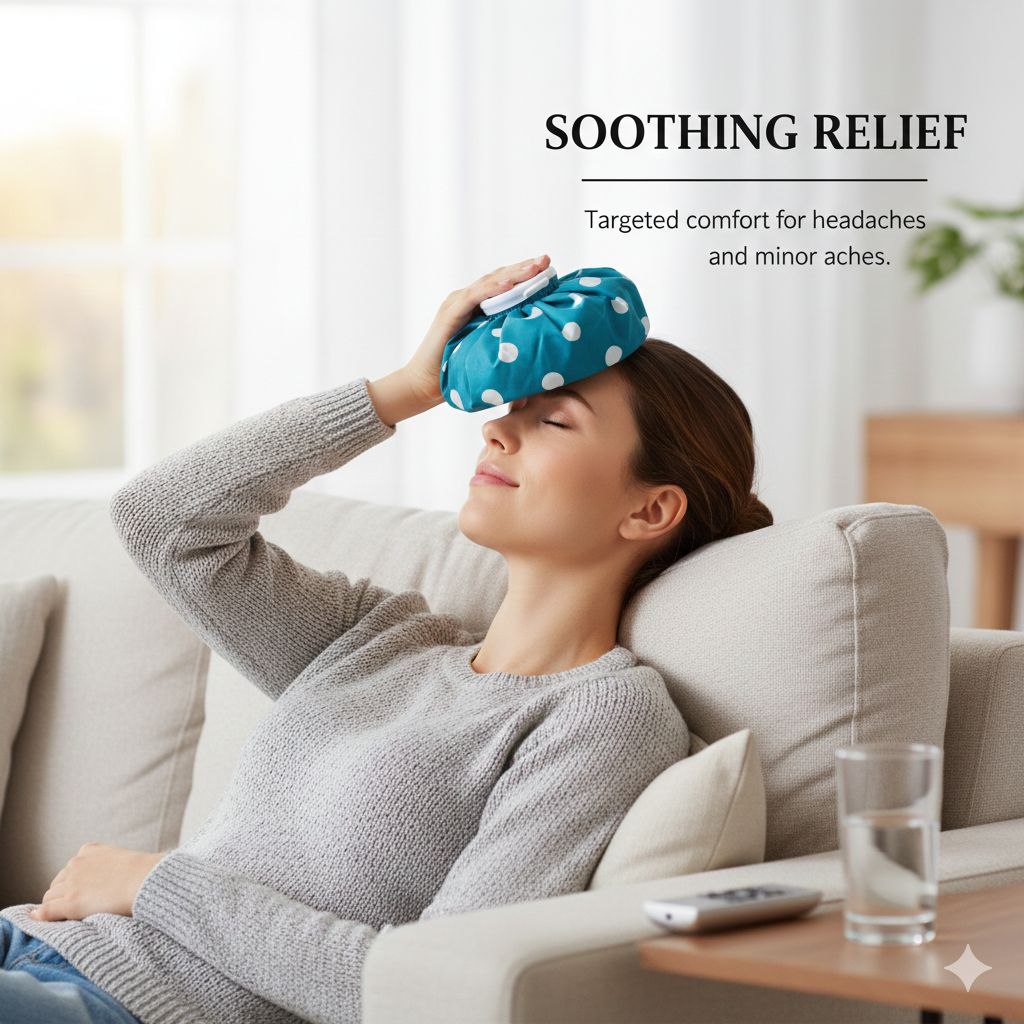 BOLSA PARA HIELO DE TERAPIA DE FRIO QUE ALIVIA DOLORES E HINCHAZON LIFEART 1000ML