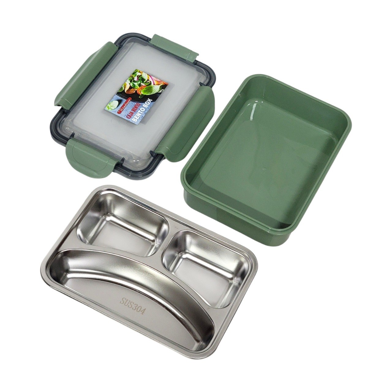 RECIPIENTE PANA PARA ALIMENTOS TERMICA DE DOBLE CAPA WINDROSE 22X16X7CM