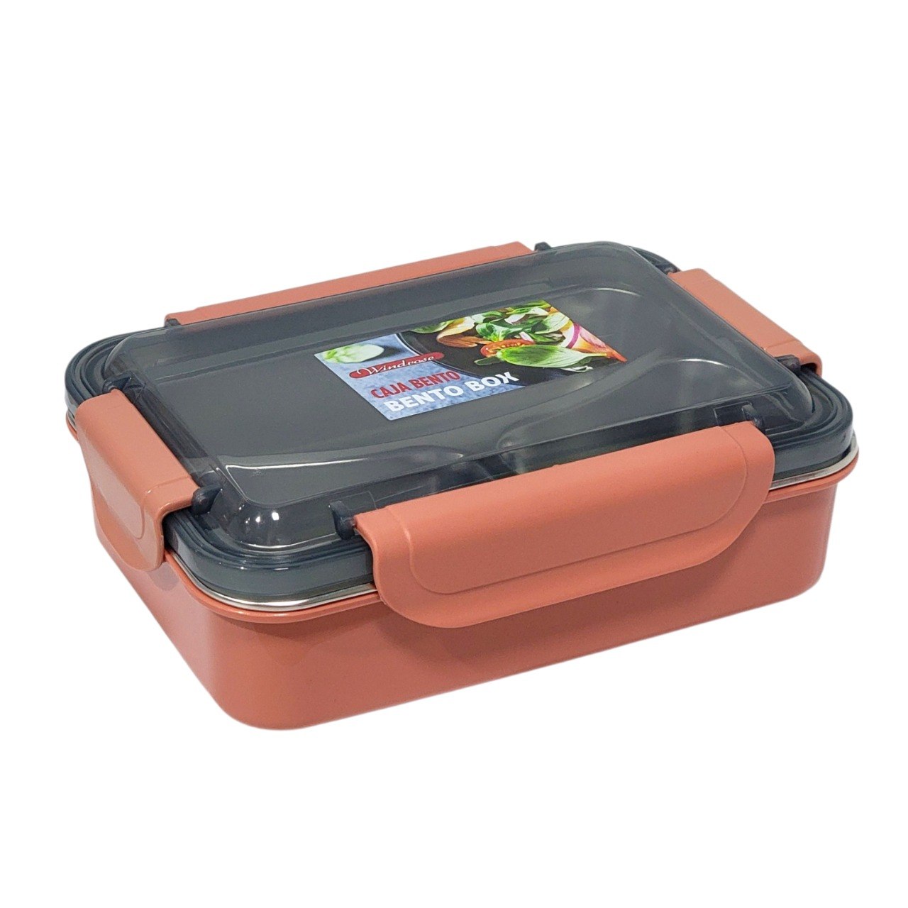 RECIPIENTE PANA PARA ALIMENTOS TERMICA DE DOBLE CAPA WINDROSE 22X16X7CM