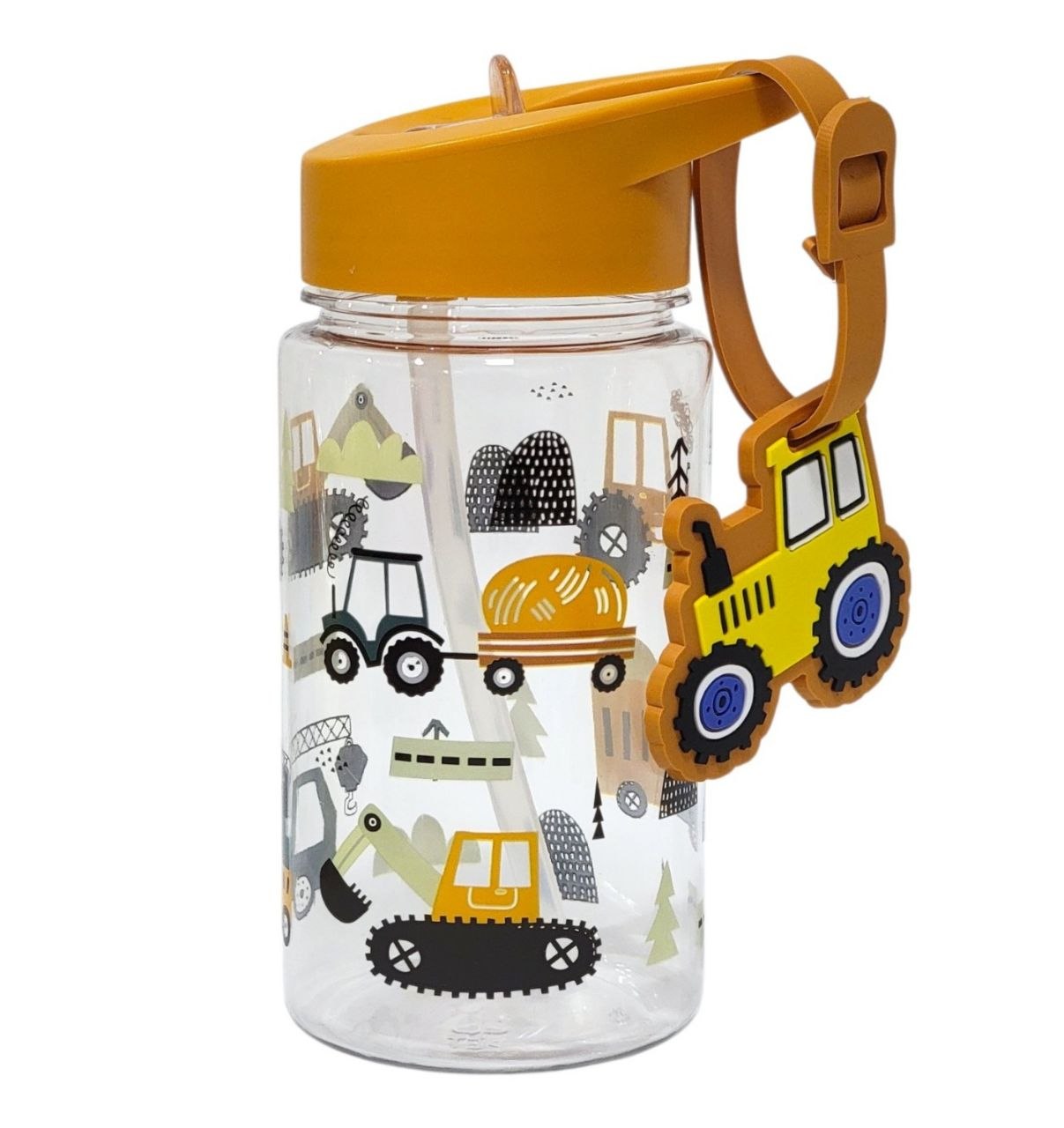 BOTE DE AGUA CON DISEÑO INFANTIL CAMION LIFE ART
