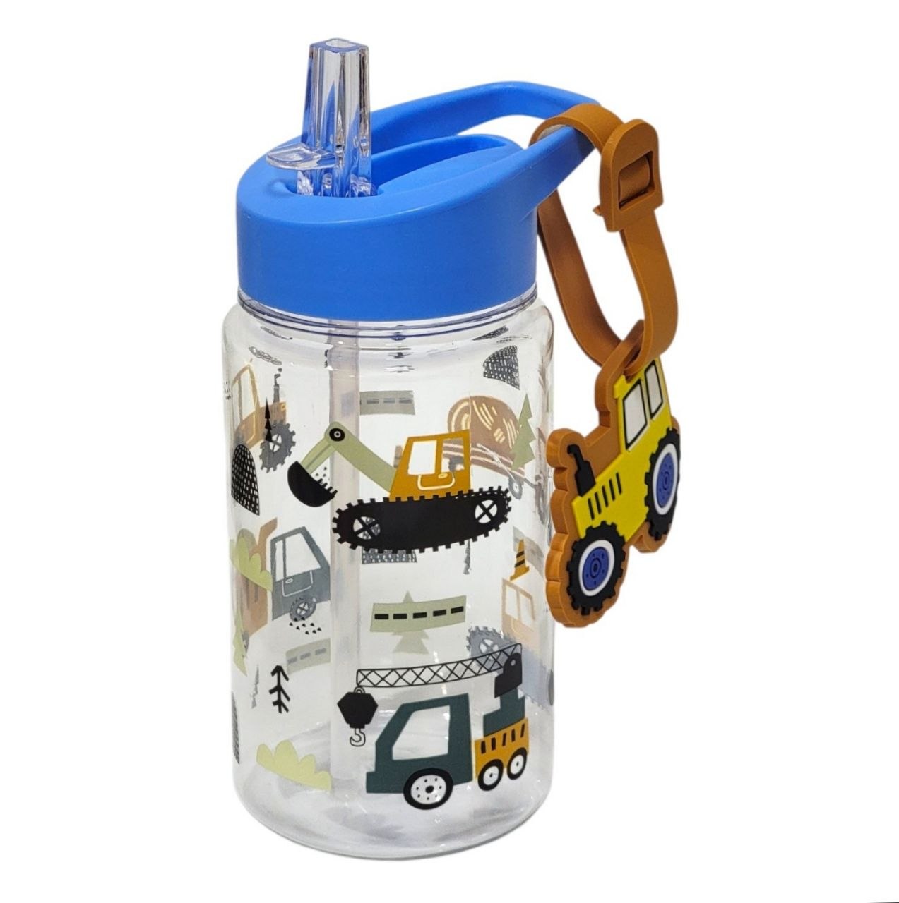 BOTE DE AGUA CON DISEÑO INFANTIL CAMION LIFE ART