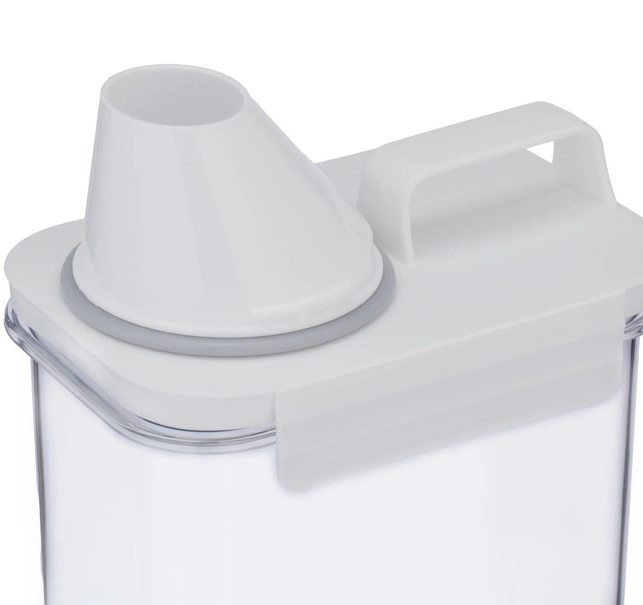 RECIPIENTE DE ALMACENAMIENTO PARA ALIMENTOS HERMETICO CON VASO MEDIDOR WINDROSE 1.8L 24X10X15CM