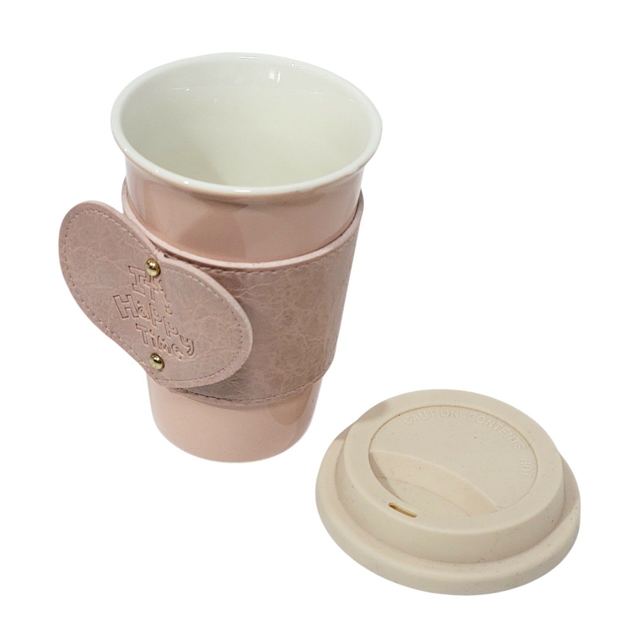 VASO PORTATIL REUTILIZABLE TERMICO CON FUNDA LIFE ART 380ML
