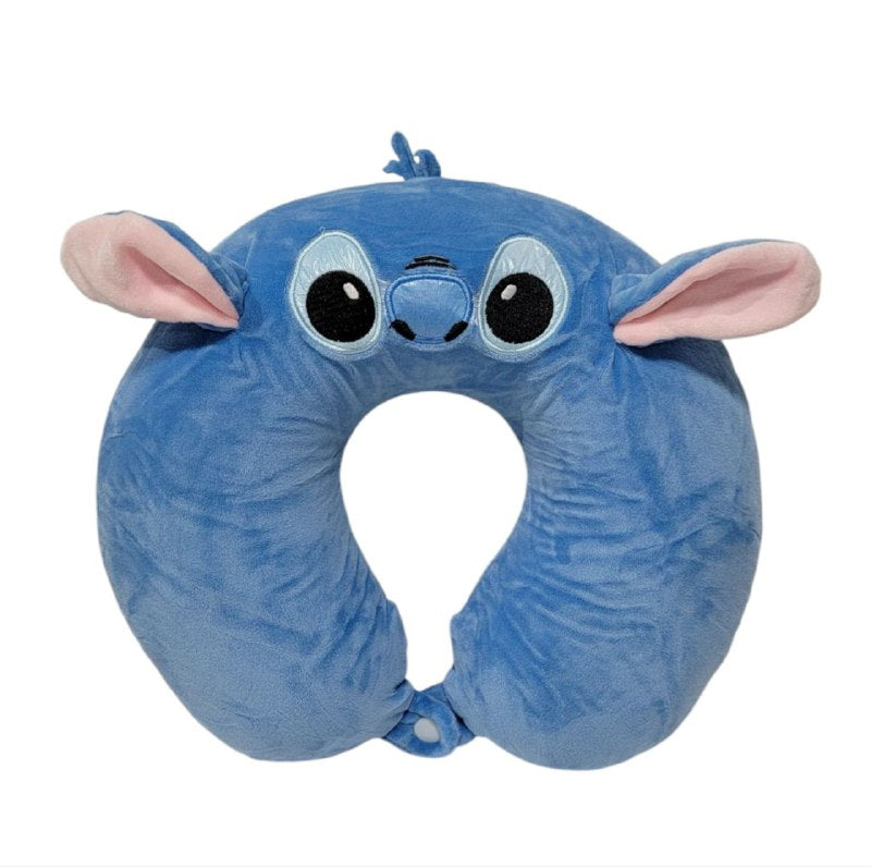 COLLARIN FOAM ALMOHADA PARA CUELLO EN FORMA DE U DE ESPUMA VISCOELASTICA CON FUNDA DE FELPA EXTRAIBLE Y LAVABLE, Y CIERRE DE CUELLO, PARA VIAJES O DORMIR 12 DISEÑOS 10X30X28CM