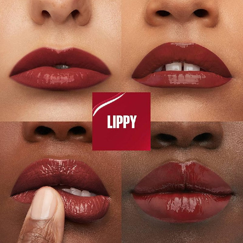 BRILLO LABIAL TINTA DE ACABADO LIGERO DE LARGA DURACION MAYBELLINE TONO 10 LIPPY 4.2ML