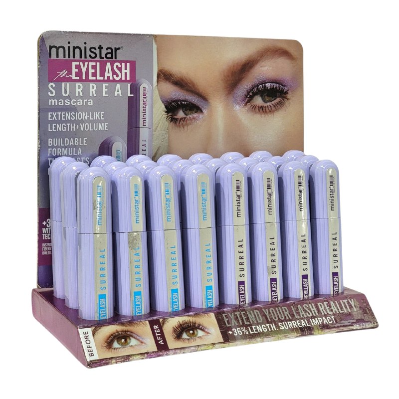 RIMEL DUPE DE MAYBELLINE CREA VOLUMEN DE LARGA DURACION MINISTAR 12ML