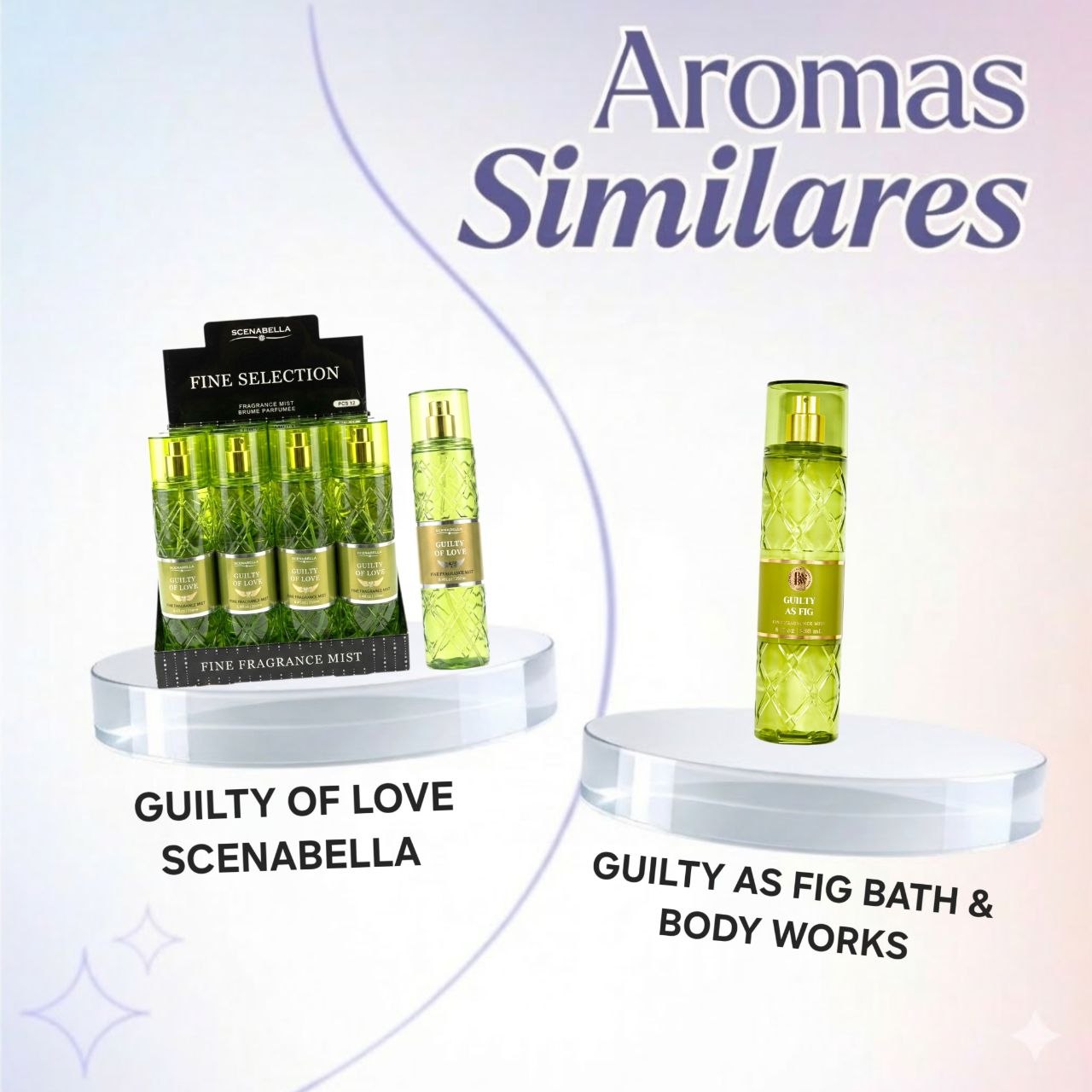 SPLASH SCENABELLA GUILTY OF LOVE 250ML (M) (AROMA SIMILAR A BATH & BODY WORKS GUILTY AS FIG)