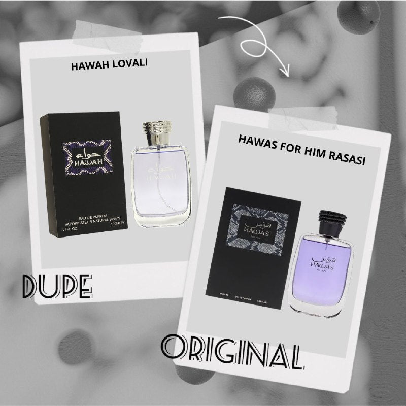 HAWAH EDP 100ML (H) (AROMA SIMILAR RASASI HAWAS HIM EDP)
