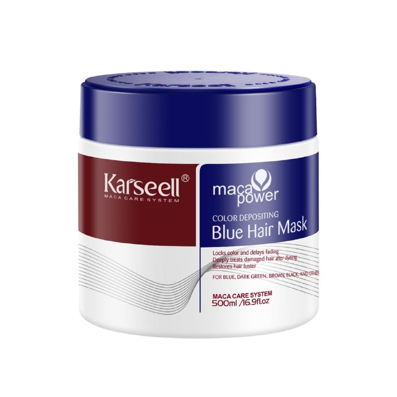 MASCARILLA PARA EL CABELLO DE EXTRACTO DE MACA REPARADOR DE CABELLO TEÑIDO KARSEELL 500ML