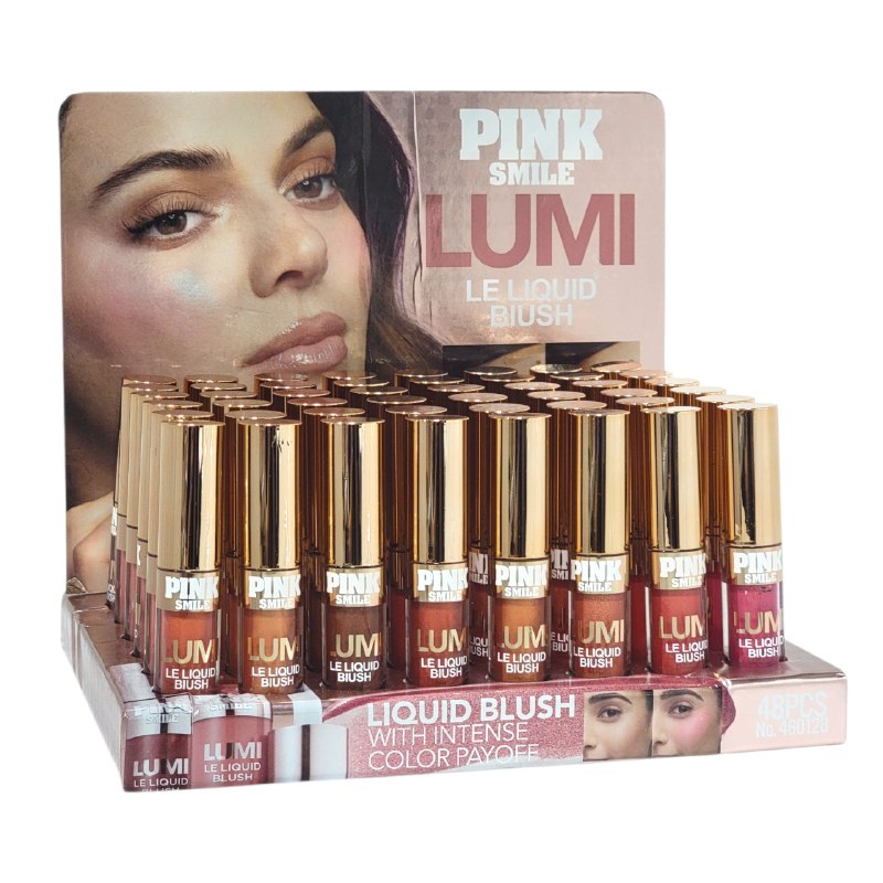 BLUSH LIQUIDO ILUMINADOR PINK SMILE 12ML DUPE DE LOREAL
