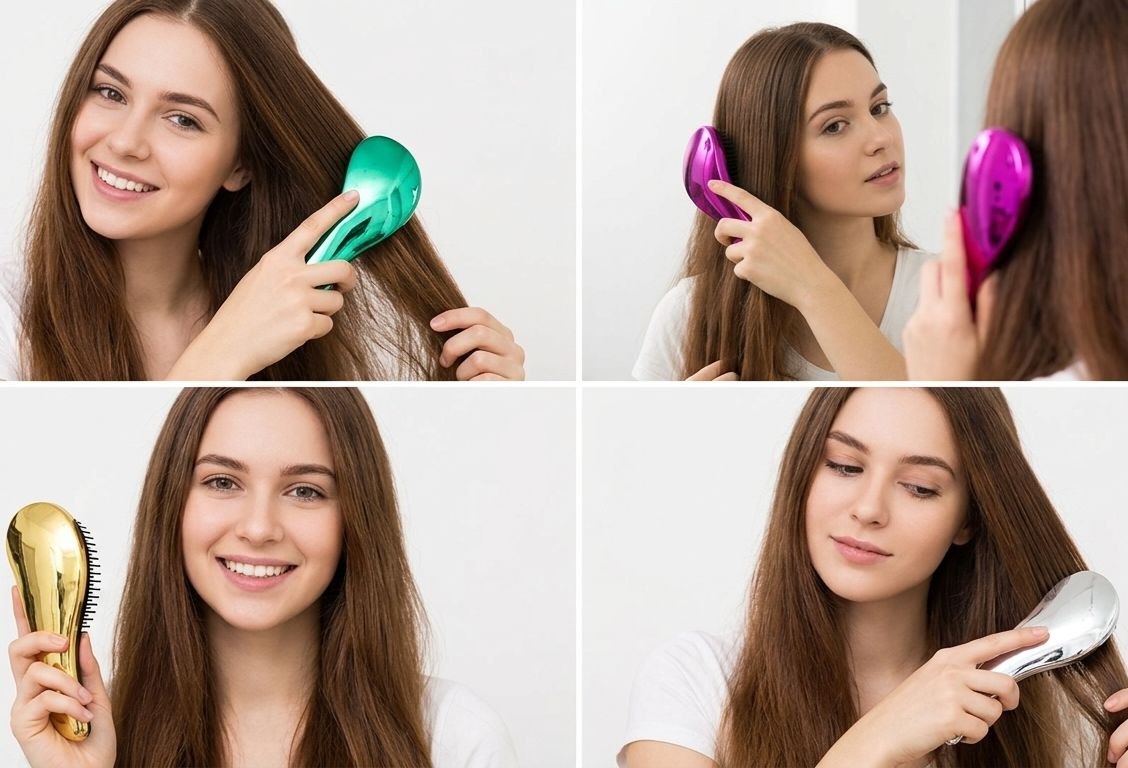CEPILLO PARA EL CABELLO DESENREDANTE ERGONOMICO NEVADA