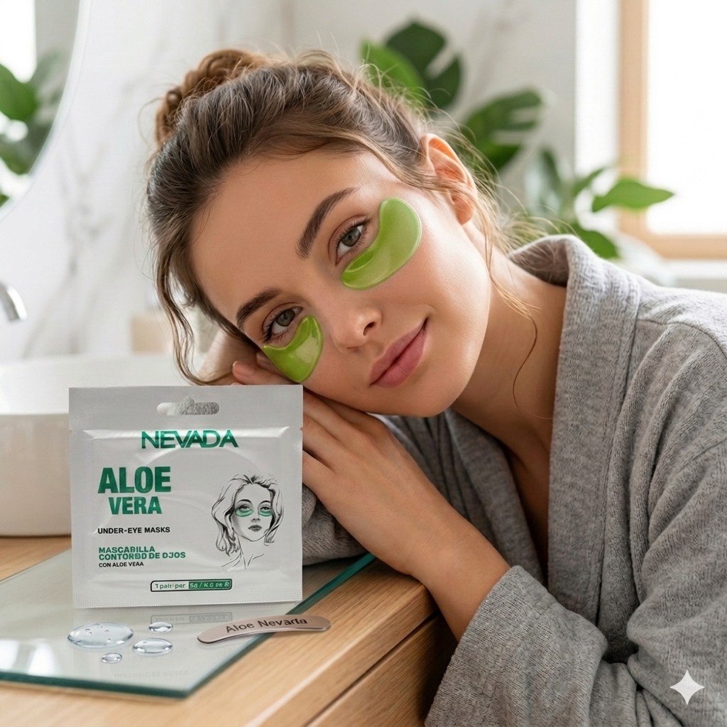 PARCHES DE OJOS HIDRATANTES CON EXTRACTO DE ALOE VERA NEVADA 6G