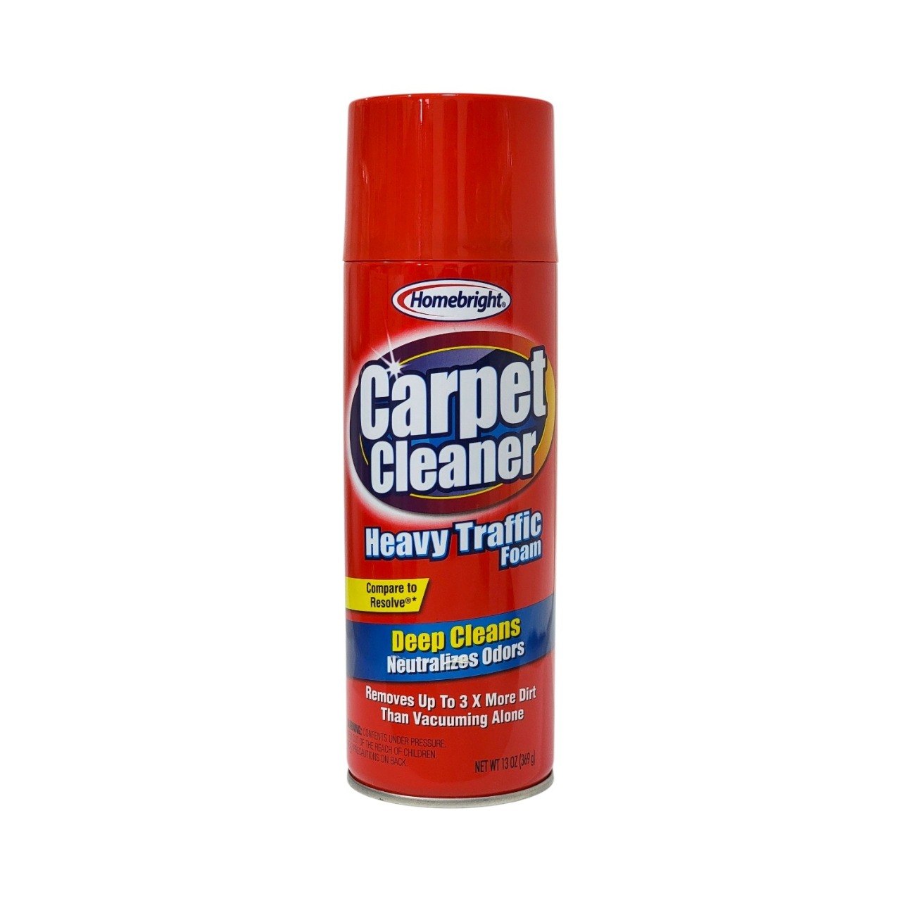 LIMPIADOR DE ALFOMBRAS EN ESPUMA HOMEBRIGHT 369G