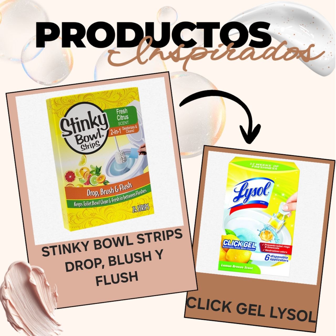 TIRAS LIMPIADORAS PARA EL INODORO CON AROMA CITRICO 24UND STINKY BOWL