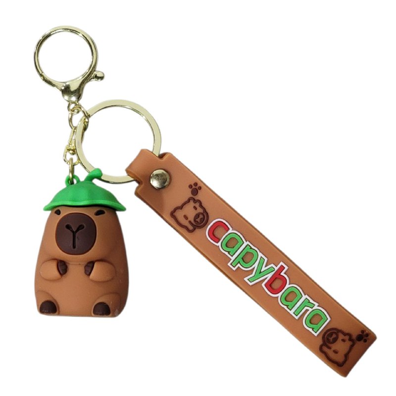LLAVEROS DE CAPIBARA,CAPYBARA, 6 ESTILOS DISPONIBLES