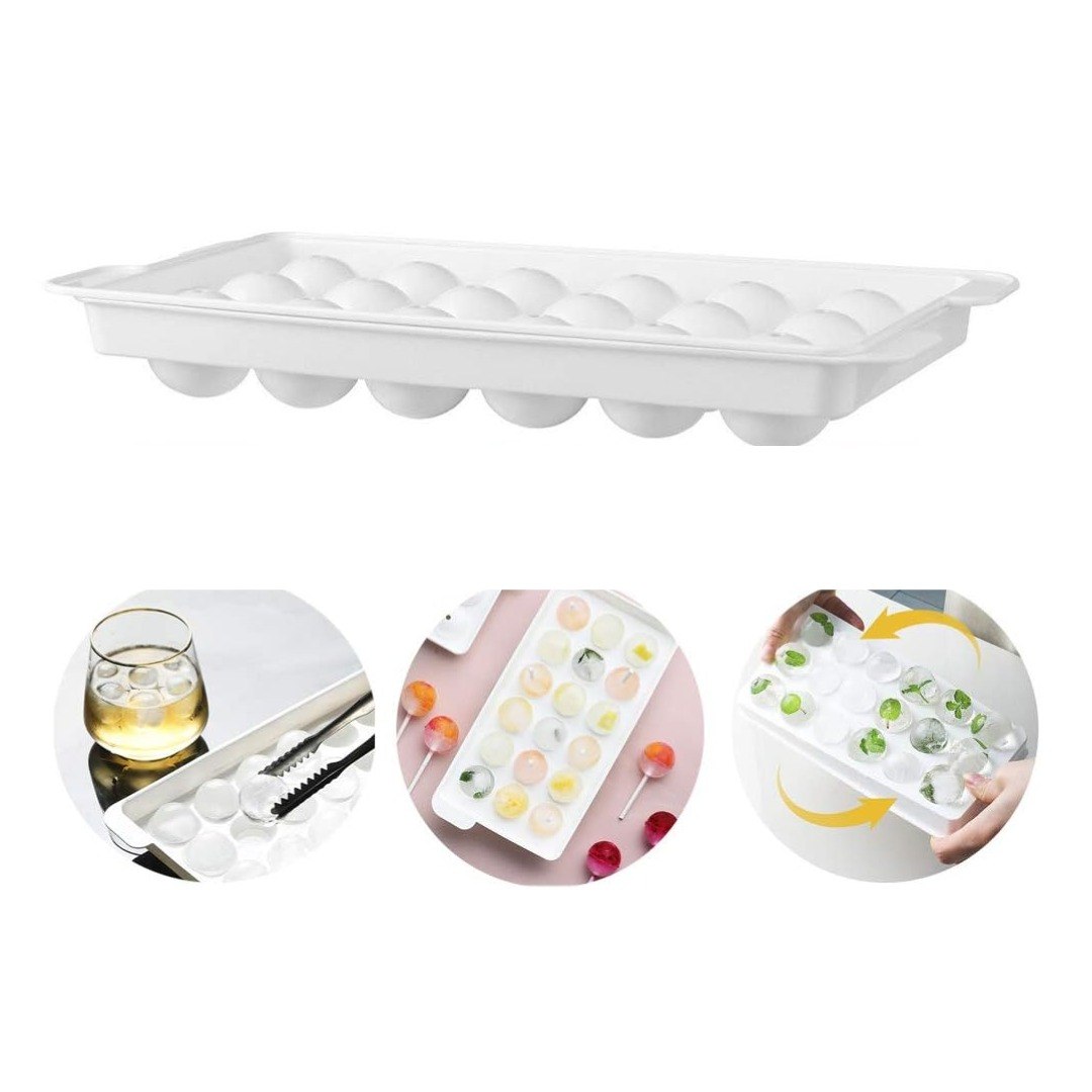 MOLDE PARA HIELO EN ESFERAS DE ACRILICO DE ALTA CALIDAD BEE HOME 16X27CM