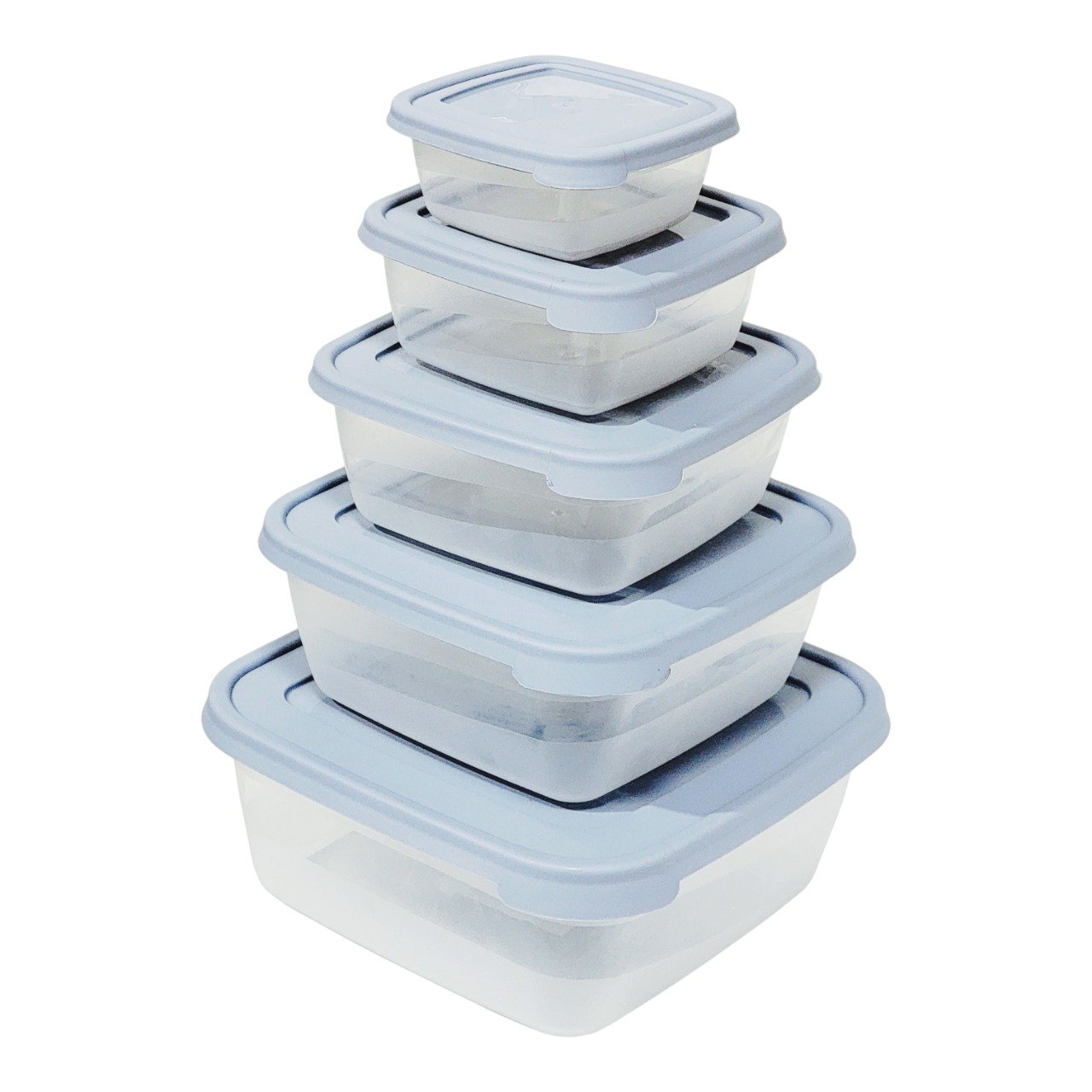 SET DE RECIPIENTES PANAS PARA ALIMENTOS HERMETICAS BAGER 5PCS
