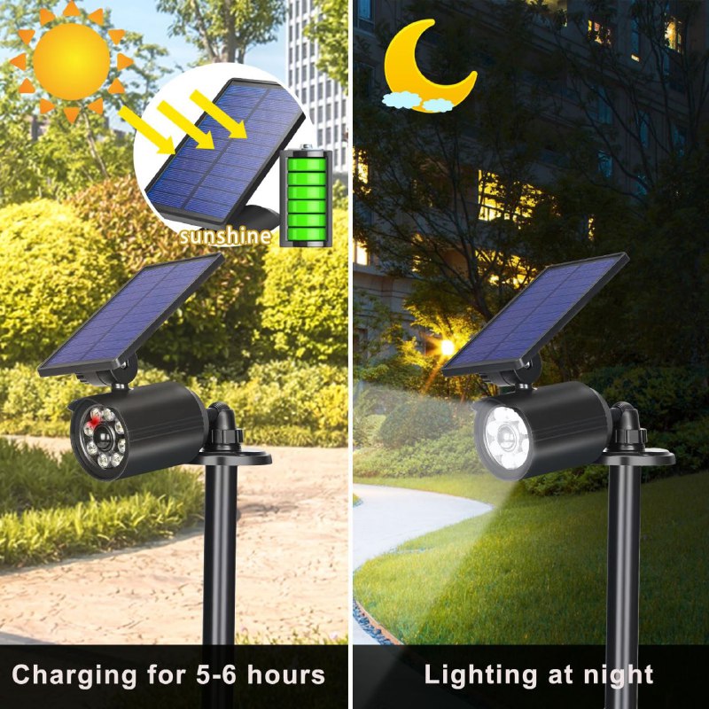LUZ LED, SOLAR CON SENSOR DE MOVIMIENTO AUTOMATICO