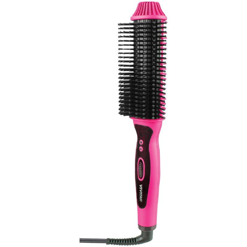 CEPILLO PARA EL CABELLO PARA HACER RIZOS, ONDAS Y ALISADOS CABLE GIRATORIO 360° VIVITAR SIMPLY BEAUTIFUL