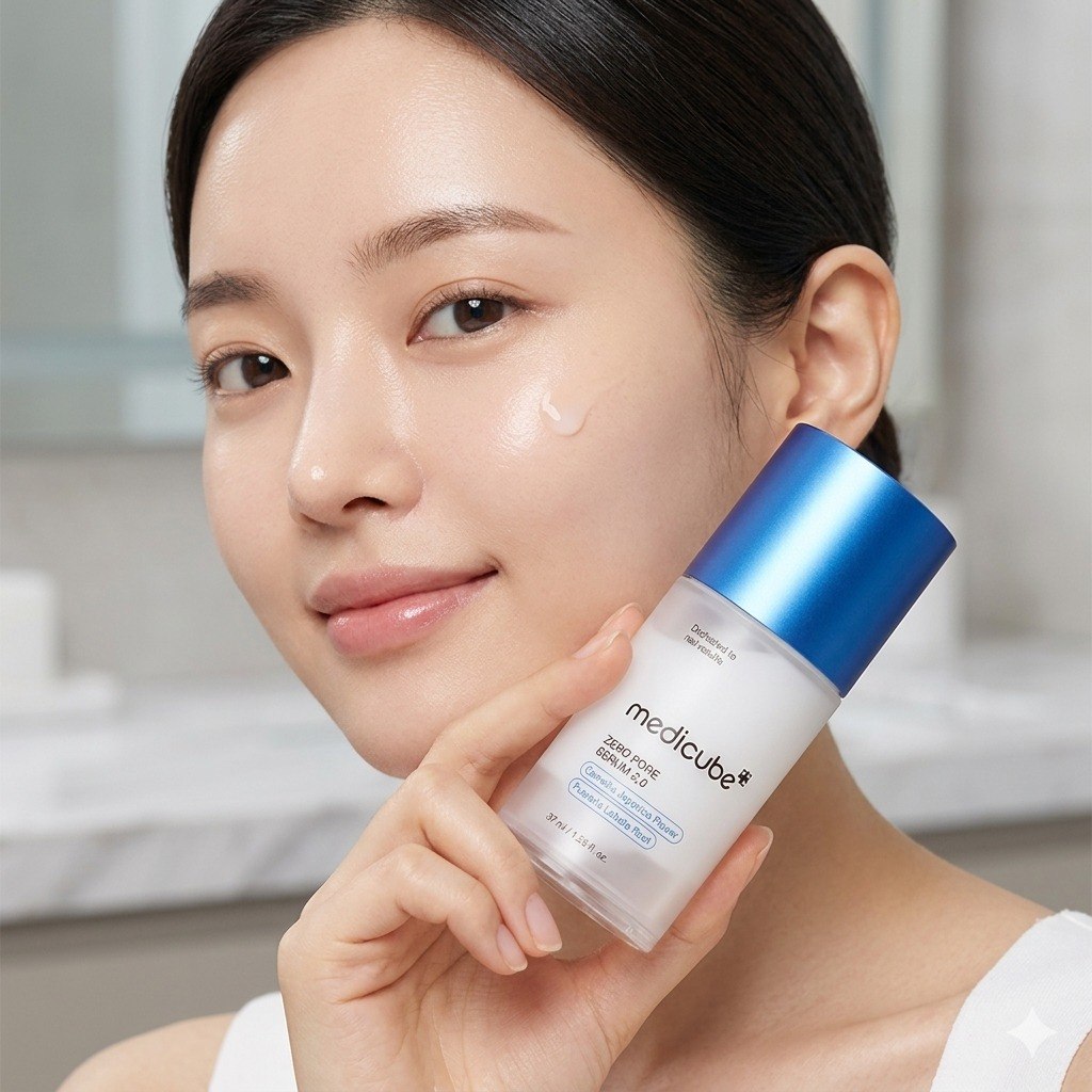 SUERO FACIAL COREANO PARA MINIMIZACION DE POROS Y CONTROL DE GRASA MEDICUBE 37ML