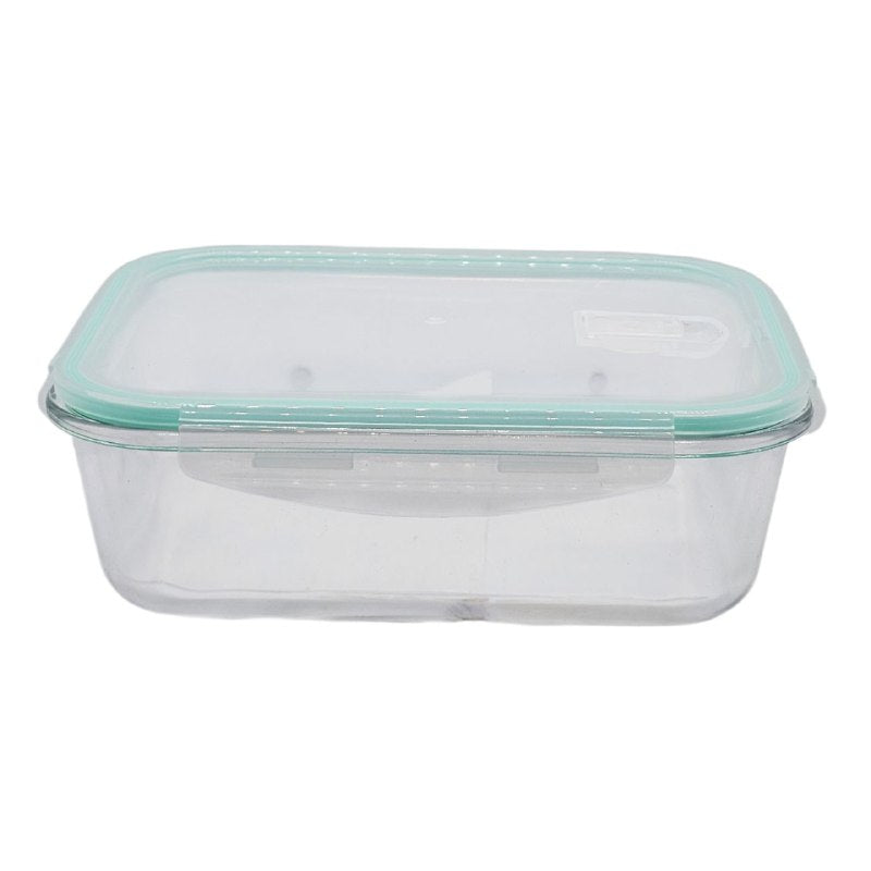 SET DE RECIPIENTES PANAS DE ALIMENTOS DE VIDRIO HERMETICOS 3PCS LOCK FRESH