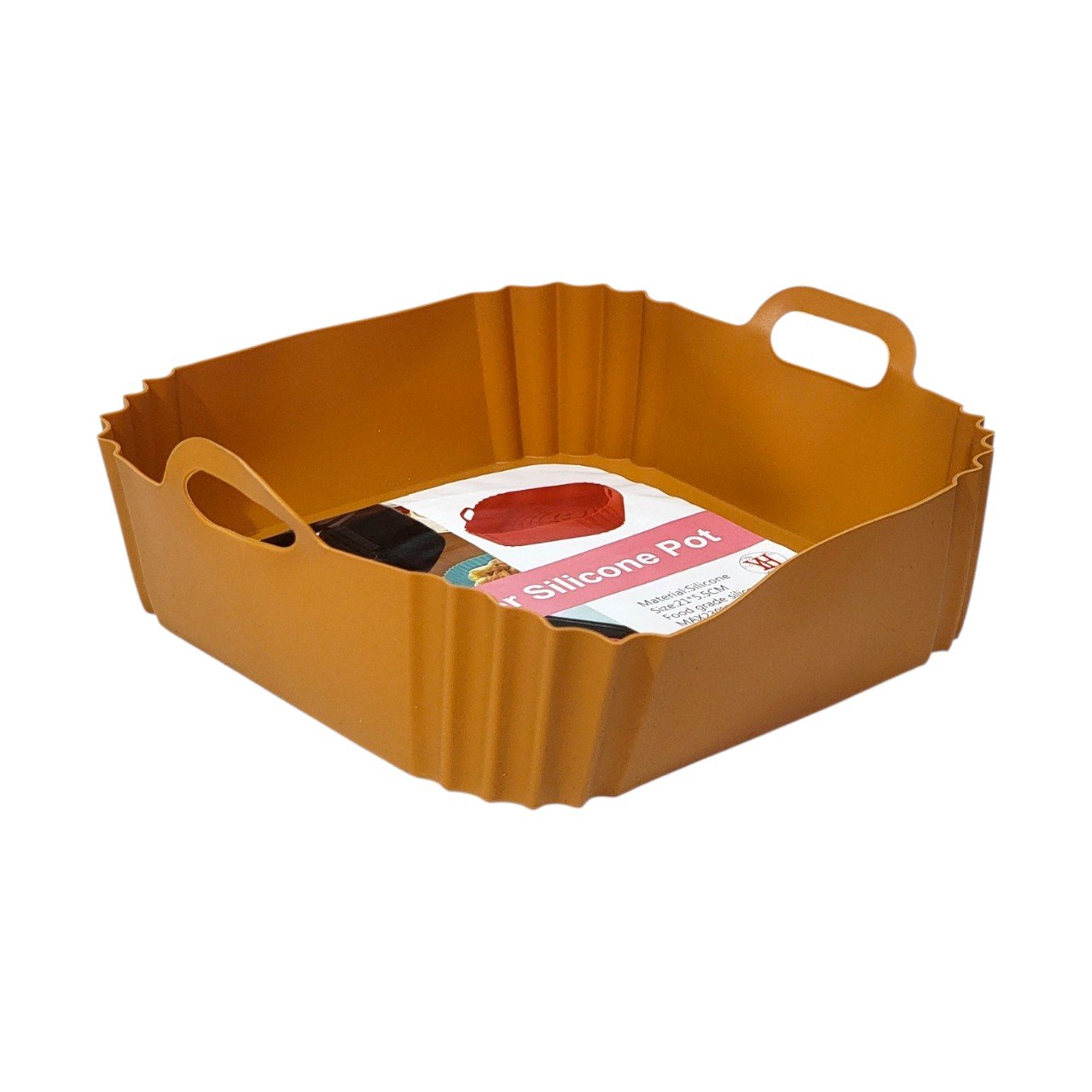 RECIPIENTE MOLDE DE SILICONA PARA FREIDORA DE AIRE 21X5CM