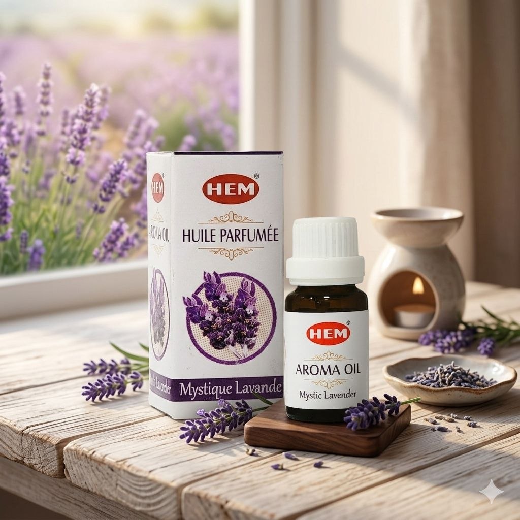 ACEITE AROMATICO CONCENTRADO PARA DIFUSION DE LAVANDA FRANCESA HEM 10ML