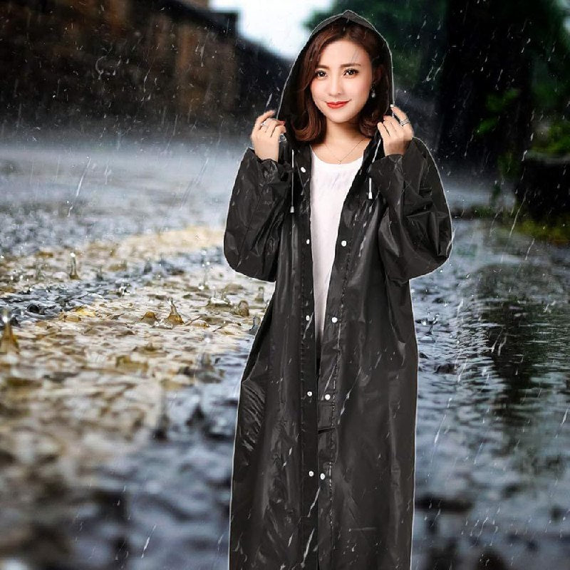 CAPOTE FORRO PARA LLUVIA IMPERMEABLE PARA ADULTOS, LIGERO Y FACIL DE LLEVAR, 3 COLORES JENNY 48