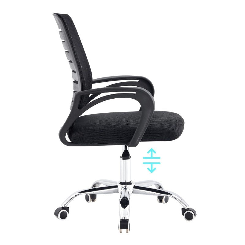 SILLA DE OFICINA EJECUTIVA DE MALLA TRANSPIRABLE Y ERGONOMICA AJUSTABLE