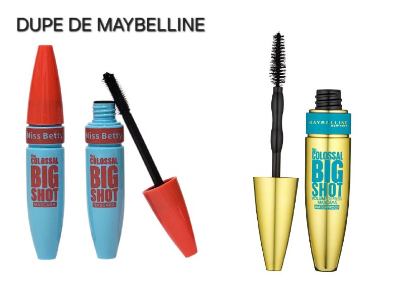 RIMEL DUPE MAYBELLINE THE COLOSSAL MISS BETTY 12G