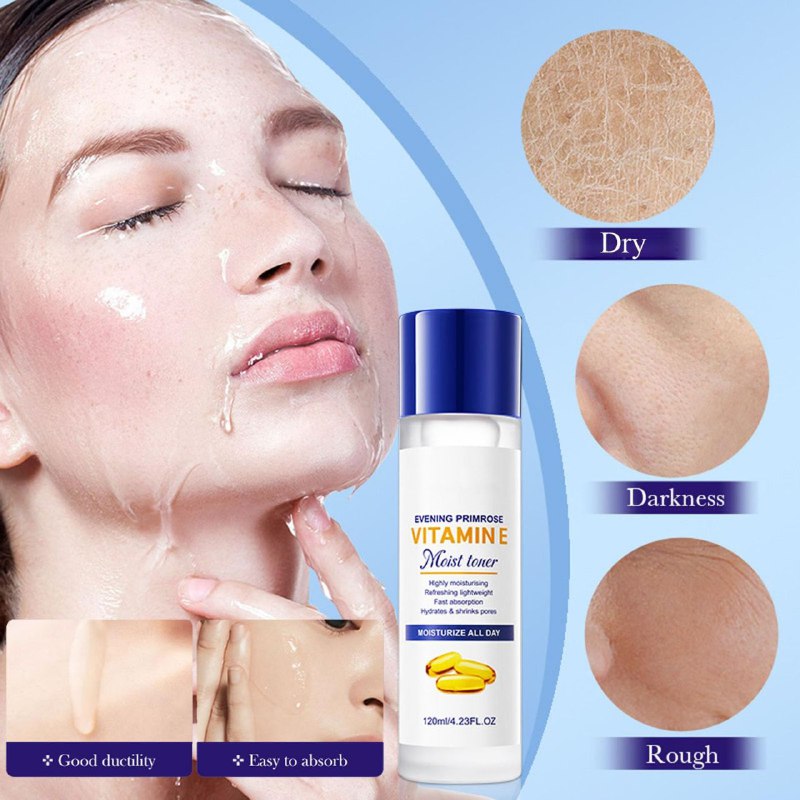 TONICO FACIAL HUMECTANTE DE VITAMINA E HIDRATANTE REFRESCANTE Y LIGERO SADOER 120ML