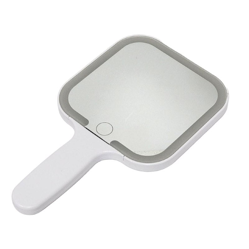 ESPEJO DE MAQUILLAJE CON LUZ LED DE TRES INTENSIDADES, RANGO DE LARGA DURACION 2 COLORES